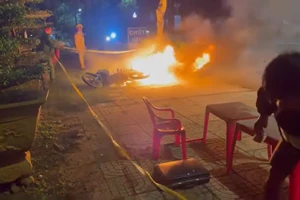 Bị xử lý nồng độ cồn rồi tự đốt xe, là hành vi trái pháp luật