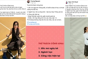 'Thử thách công khai', người dùng mạng xã hội đua nhau flex