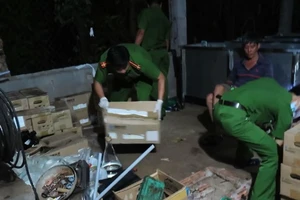 Cận cảnh xưởng sản xuất ma túy lớn nhất Việt Nam