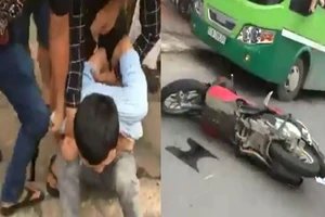 Truy đuổi tên trộm xe SH như phim hành động