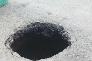 Xuất hiện hố ‘tử thần’ tại dự án hầm chui Đồng Nai mới sử dụng