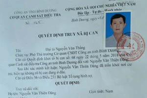 Bãi nhiệm đại biểu HĐND đối với ông Nguyễn Văn Thiên Đăng