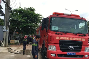 Bình Dương: Hàng chục người ngất xỉu vì rò khí gas