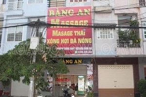 1 tiệm massage ở Đồng Nai vẫn hoạt động trong dịch COVID-19