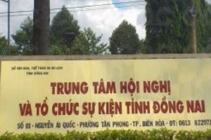 Đồng Nai: Tạm đình chỉ Phó giám đốc Trung tâm tổ chức sự kiện