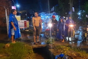 Đồng Nai: Mưa lớn, một phụ nữ bị nước cuốn mất tích