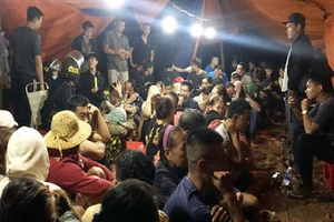 Vây bắt sới bạc giáp ranh Đồng Nai và Bà Rịa-Vũng Tàu