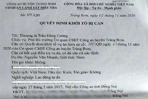 Đề nghị truy tố vì nói xấu lãnh đạo huyện trên facebook