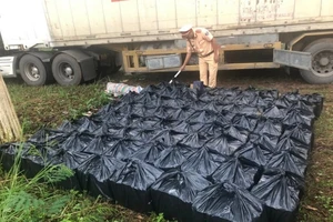 Đồng Nai: Tạm giữ 462 chai rượu Chivas 21 trên xe container