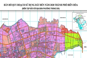 Đồng Nai: Quy hoạch sử dụng đất phải xong trong tháng 3-2021