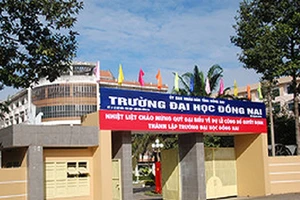 Hiệu trưởng trường ĐH Đồng Nai bị cách các chức vụ trong Đảng