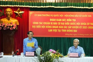 Phó Chủ tịch Quốc hội Đỗ Bá Tỵ làm việc tại tỉnh Đồng Nai