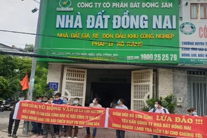 Bắt 3 lãnh đạo Công ty CP Bất động sản Nhà đất Đồng Nai 