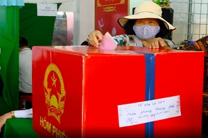 Đồng Nai: Toàn tỉnh đạt tỷ lệ 99,44% cử tri đi bầu cử