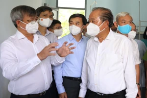 Phó thủ tướng làm việc với Đồng Nai về phòng, chống dịch COVID-19