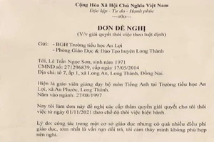 Các bên vụ thầy giáo xin nghỉ việc vì 'môi trường phi giáo dục' lên tiếng