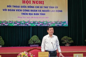 Bí thư Đồng Nai nghe người lao động chia sẻ về cuộc sống nhà trọ