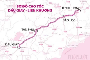 Phấn đấu khởi công đường cao tốc Dầu Giây - Liên Khương giữa năm 2023