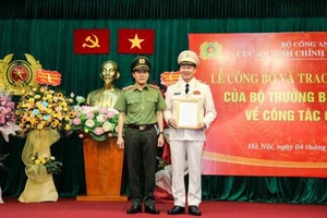 Giám đốc Công an tỉnh Đồng Nai làm Cục trưởng Cục An ninh chính trị nội bộ 