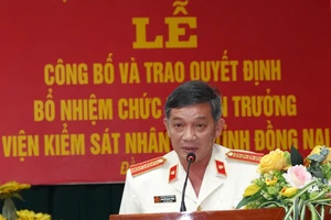 Viện kiểm sát Nhân dân tỉnh Đồng Nai có viện trưởng mới