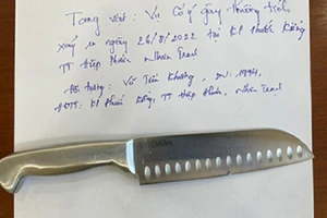 Bị con trai chém vì trộm tiền đi mua ma túy 