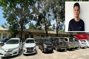 Bắt nghi can thuê rồi mang 10 chiếc ô tô đi cầm