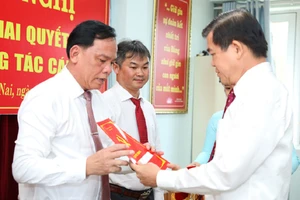 Đồng Nai trao quyết định bổ nhiệm nhiều cán bộ quan trọng