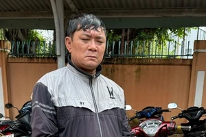 Phạm Ngọc Vinh, kẻ lừa tráo hơn 800 tờ vé số bị bắt giữ. Ảnh VH.