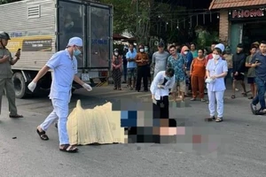 1 học sinh đi xe đạp điện bị nạn, tử vong 