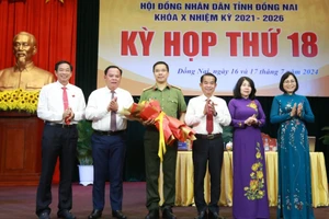 Đại tá Nguyễn Hồng Phong, Giám đốc Công an tỉnh Đồng Nai được bầu làm Ủy viên UBND tỉnh 