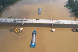 Cận cảnh cầu Bạch Đằng 2 nối tỉnh Đồng Nai và Bình Dương sắp hoàn thành