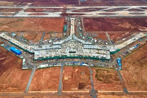 Toàn cảnh đại công trường sân bay Long Thành sau 1 năm thi công
