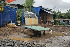 Thi công dự án chống ngập ở Đồng Nai thiếu an toàn 