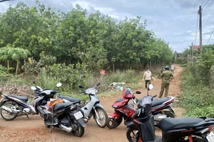 Đồng Nai: Thi thể người phụ nữ bị đốt cháy trong lô cao su