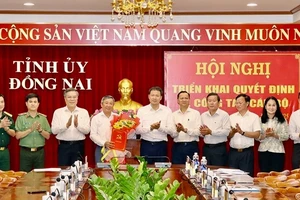 Ông Hồ Thanh Sơn, Phó Bí thư Thường trực Tỉnh ủy Đồng Nai nghỉ hưu 