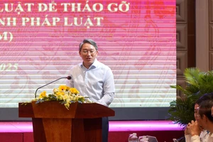 Đề xuất giải pháp tháo gỡ khó khăn, vướng mắc do quy định pháp luật