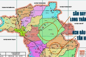 Đồng Nai chuẩn bị khởi công 3 khu công nghiệp lớn cạnh sân bay Long Thành