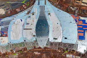 Ngắm 'trái tim' của sân bay Long Thành đang dần hoàn thiện