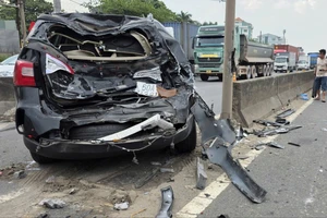 Tai nạn liên hoàn giữa 8 ô tô trên quốc lộ 51 