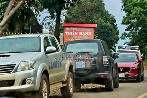 Hàng chục cảnh sát đến hiện trường vụ án 3 người bị sát hại ở Đồng Nai để điều tra 