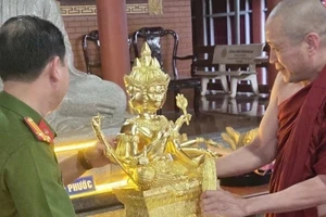 Bắt giữ nhóm trộm tượng Phật bằng đồng tại ngôi chùa ở Đồng Nai