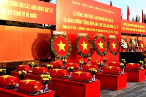 Đồng Nai: Truy điệu, an táng 41 hài cốt liệt sĩ hy sinh tại sân bay Lộc Ninh và Campuchia