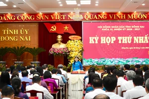 Sáng nay, HĐND tỉnh Đồng Nai sẽ bầu các chức danh chủ chốt nhiệm kỳ mới