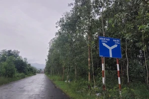 Bảng chỉ dẫn đường giao thông ghi sai tên TP Buôn Ma Thuột