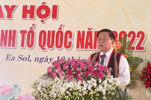 Trưởng Ban Tuyên giáo Trung ương dự Ngày hội toàn dân bảo vệ an ninh tổ quốc tại Đắk Lắk