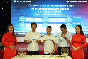 Giải bóng đá 7 người tầm quốc gia lần đầu tiên tổ chức ở Tây Nguyên