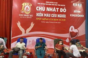 Tiếp nhận hơn 1.500 đơn vị máu cho bệnh nhân dịp Tết Nguyên Đán