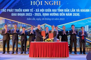 Sáu lĩnh vực hợp tác giữa hai tỉnh Đắk Lắk và Khánh Hòa