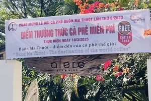 500 quán sẽ mời khách uống cà phê miễn phí tại Lễ hội cà phê Buôn Ma Thuột 