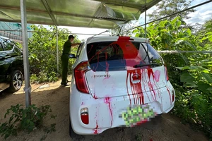 Ô tô của phóng viên báo Tuổi Trẻ bị tạt sơn 